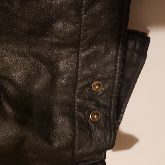 Mens Rare Seattle SuperSonics VIP Collection leather Vintage Bomber jacket - Picture 4 of 16